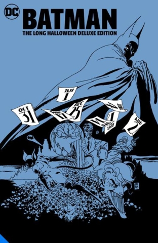 BATMAN THE LONG HALLOWEEN DELUXE EDITION HC cover image