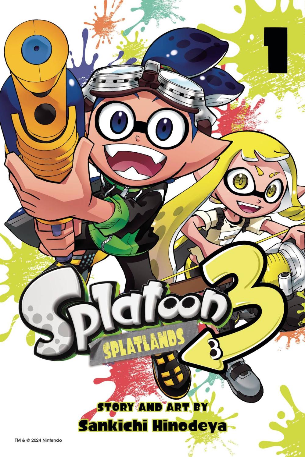 Splatoon 3: Splatlands Vol. 1 | Goblin Market — Chicago Manga, Comics ...