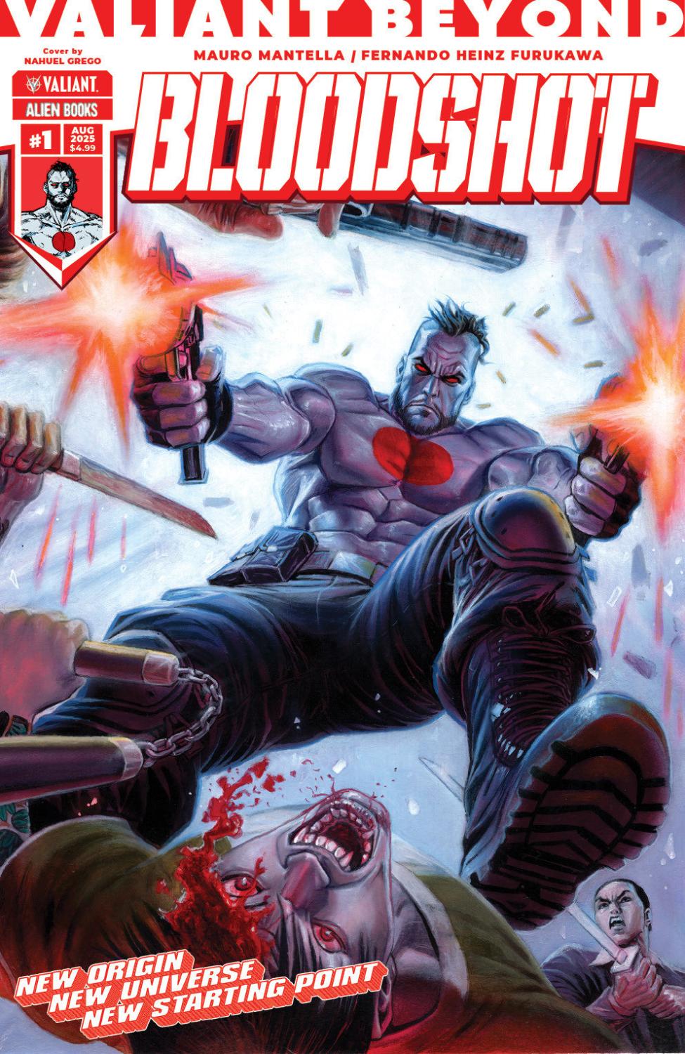 VALIANT BEYOND BLOODSHOT #1 CVR B GREGO WRAP | Goblin Market