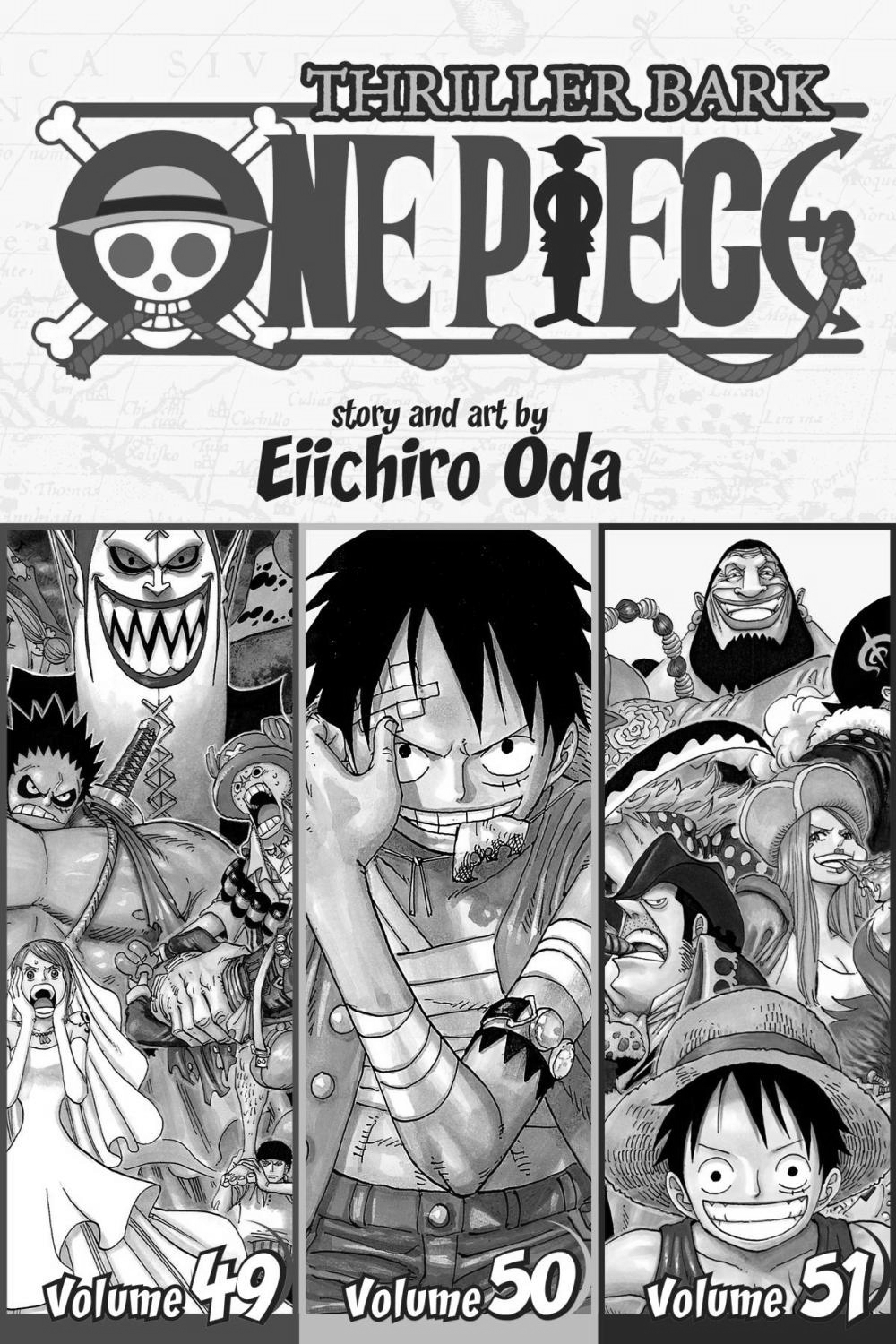 One Piece Vols. 49-51 Omnibus: Thriller Bark | Goblin Market