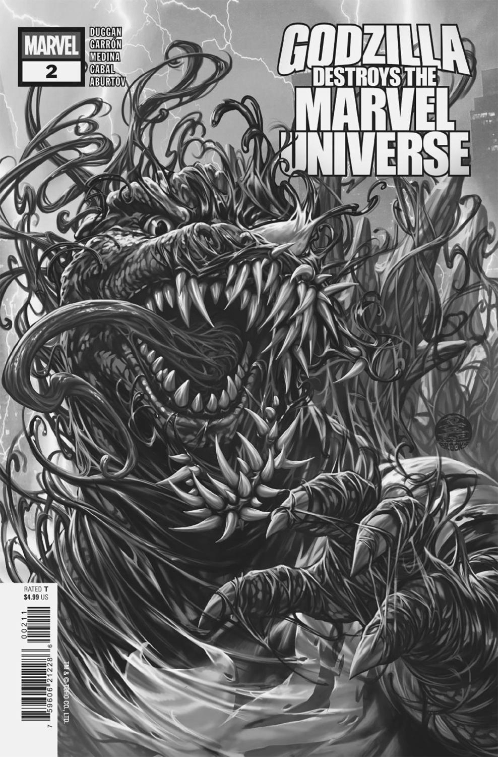 GODZILLA DESTROYS THE MARVEL UNIVERSE #2 | Goblin Market — Chicago
