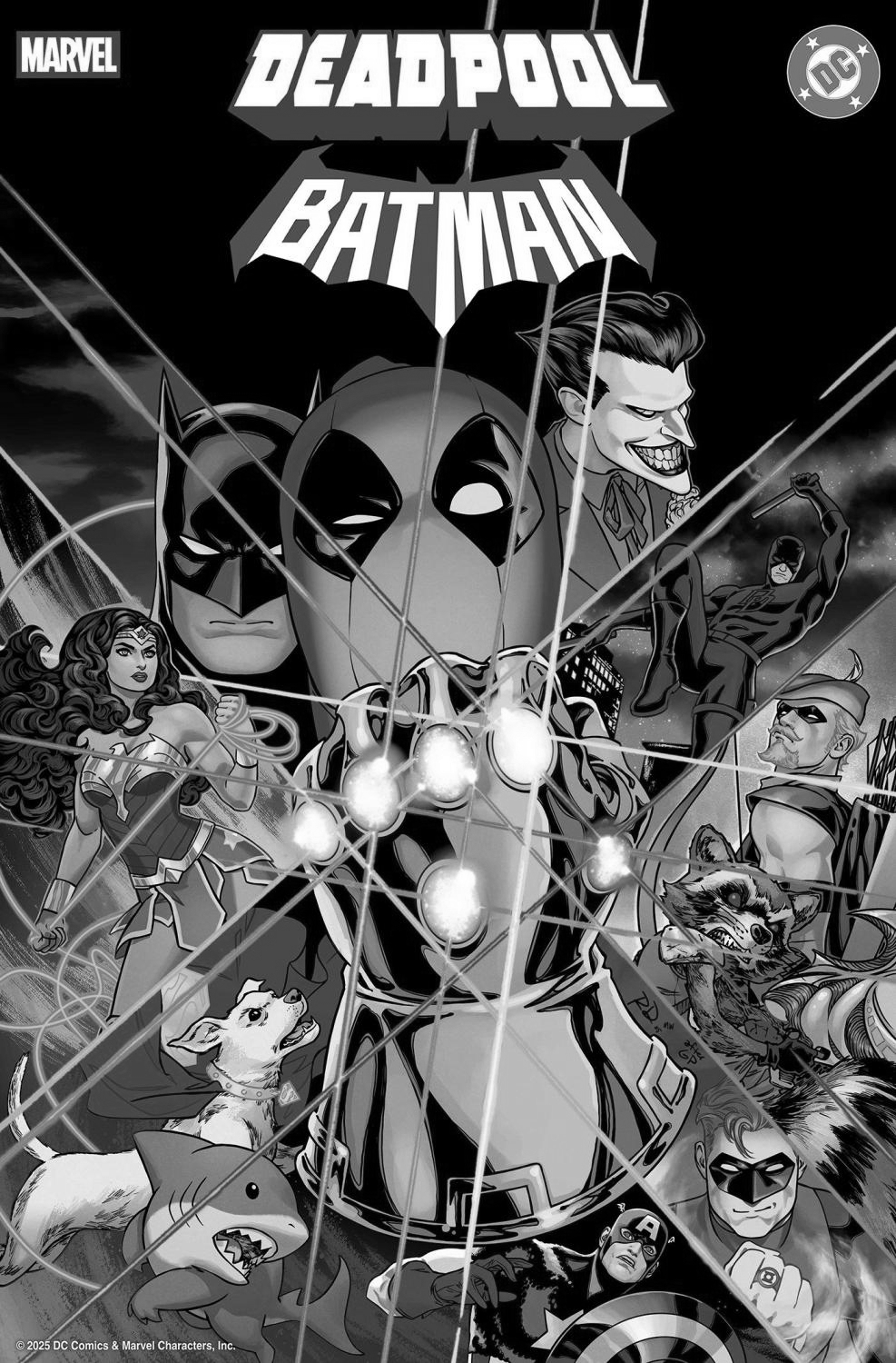 MARVEL DC DEADPOOL BATMAN #1 CVR M RUSSELL DAUTERMAN | Goblin