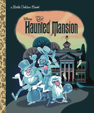 HAUNTED MANSION LITTLE GOLDEN BOOK cover image