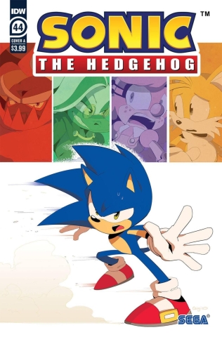 SONIC THE HEDGEHOG #44 CVR A DUTRIEX cover image