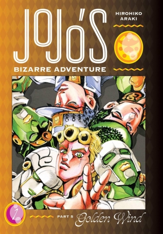 JOJOS BIZARRE ADV PT 5 GOLDEN WIND HC VOL 01 cover image