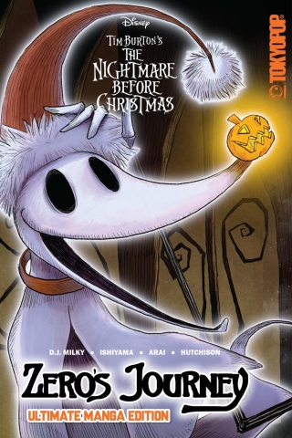 DISNEY MANGA NIGHTMARE XMAS ZEROS JOURNEY ULT ED TP cover image