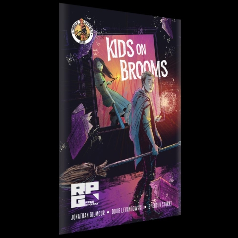 Kids on Brooms cover image