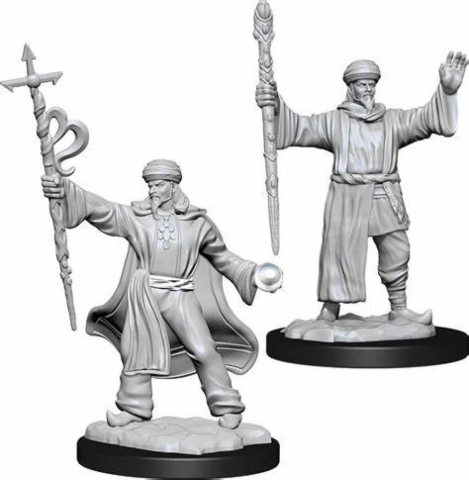 Dungeons & Dragons: Nolzur's Marvelous Miniatures - Human Wizard (Male) cover image