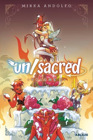 Mirka Andolfo's Un/Sacred Vol 1 (HC) cover image