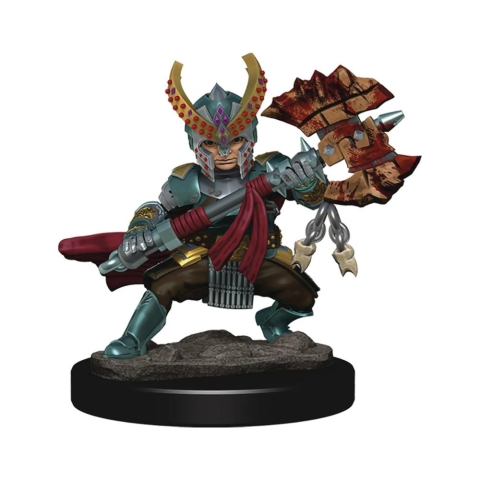 Dungeons & Dragons: Icons of the Realms - Premium Miniatures: Halfling Fighter (Female) cover image