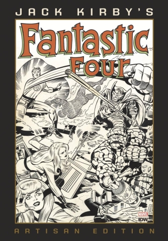 JACK KIRBY FANTASTIC FOUR ARTISAN ED HC cover image