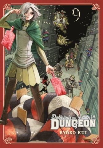 Delicious in Dungeon Vol. 9 cover image