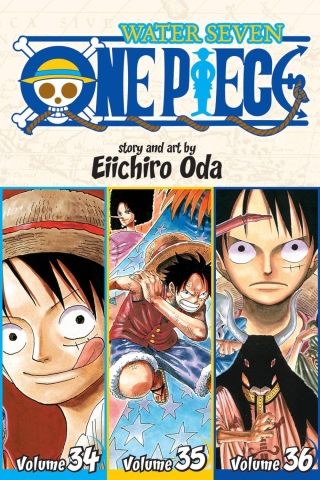 One Piece Vols. 34-36 Omnibus: Water Seven cover image