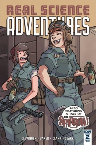 REAL SCIENCE ADVENTURES FLYING SHE-DEVILS #2 (OF 6) cover image