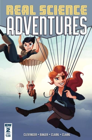 REAL SCIENCE ADVENTURES FLYING SHE-DEVILS #2 (OF 6) cover image