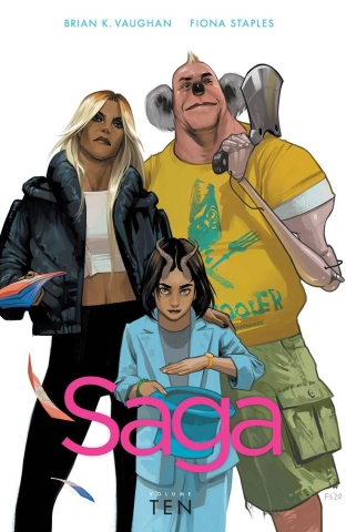Saga Vol. 10 cover image