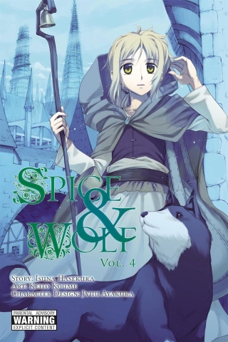 Spice and Wolf (manga) Vol. 4 cover image