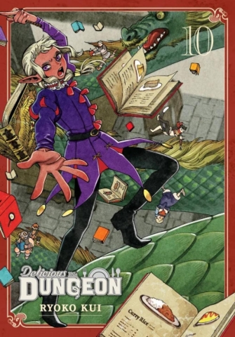 Delicious in Dungeon Vol. 10 cover image