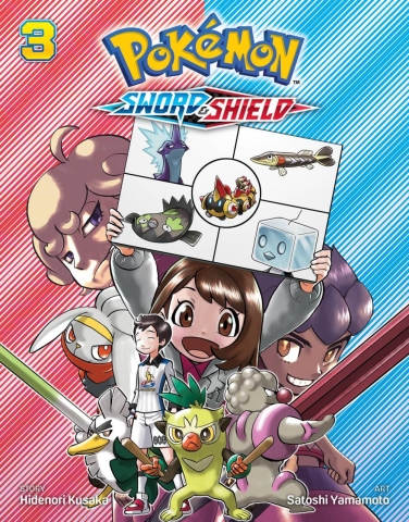 Pokemon Sword and Shield Vol. 3 cover image