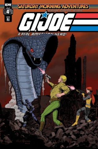 G.I. Joe: A Real American Hero—Saturday Morning Adventures #4 Variant RI (Hoberg) cover image