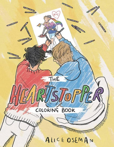 The Heartstopper Coloring Book cover image