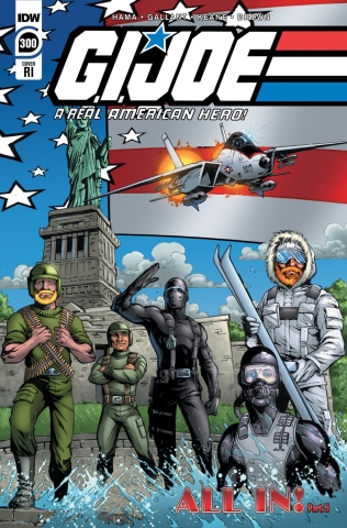 GI JOE A REAL AMERICAN HERO #300 VAR RI 25 JOSEPH 1:25 INCV cover image