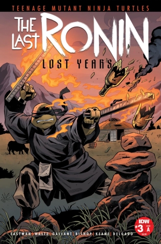 TEENAGE MUTANT NINJA TURTLES THE LAST RONIN--LOST YEARS #3 COVER A GALLANT CVR A cover image