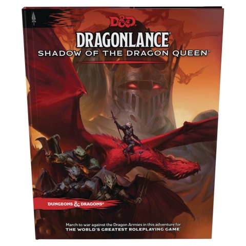 D&D RPG DRAGONLANCE SHADOW DRAGON QUEEN HC cover image