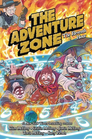 The Adventure Zone Book 5: The Eleventh Hour (SC) cover image