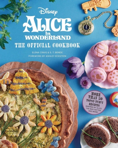 ALICE IN WONDERLAND OFFICIAL COOKBOOK cover image