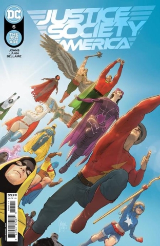 JUSTICE SOCIETY OF AMERICA #5 (OF 12) CVR A MIKEL JANIN cover image