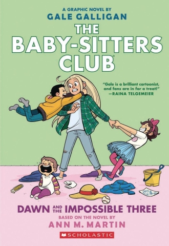 The Baby-Sitters Club Vol. 5: Dawn and the Impossible Three (SC) cover image