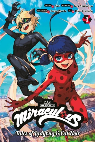 Miraculous: Tales of Ladybug & Cat Noir (Manga) Vol. 1 cover image