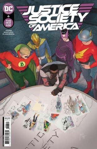 JUSTICE SOCIETY OF AMERICA #6 (OF 12) CVR A MIKEL JANIN cover image