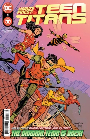 WORLDS FINEST TEEN TITANS #1 (OF 6) CVR A CHRIS SAMNEE cover image