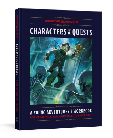 Dungeons & Dragons: Characters & Quests - A Young Adventurer's Workbook cover image