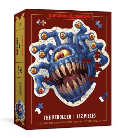 Dungeons & Dragons Mini Shaped Jigsaw Puzzle: The Beholder Edition cover image