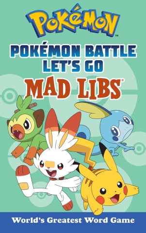 POKMON BATTLE LETS GO MAD LIBS TP cover image