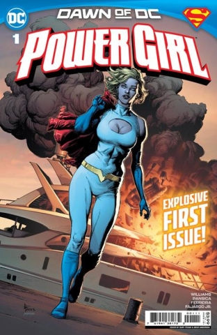 POWER GIRL #1 CVR A GARY FRANK cover image