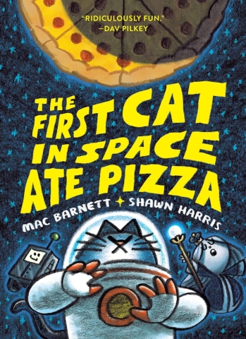 The First Cat in Space Ate Pizza cover image