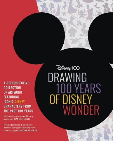 DRAWING 100 YEARS OF DISNEY WONDER HC cover image