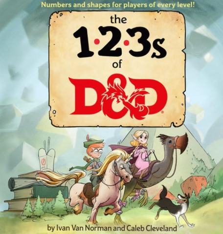 123s of D&D (Dungeons & Dragons Children's Book) cover image