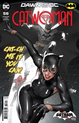 CATWOMAN #58 CVR A DAVID NAKAYAMA (BATMAN CATWOMAN THE GOTHAM WAR) cover image