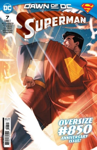 SUPERMAN #7 CVR A JAMAL CAMPBELL (#850) cover image