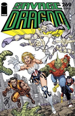 SAVAGE DRAGON #269 CVR A ERIK LARSEN (MR) cover image