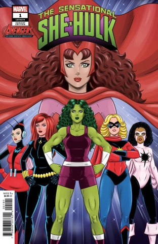 SENSATIONAL SHE-HULK #1 GISELE LAGACE AVENGERS 60TH VAR CVR I cover image