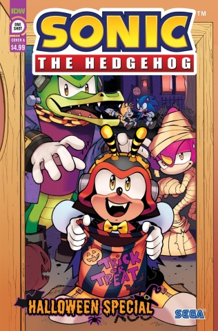 SONIC THE HEDGEHOG HALLOWEEN SPECIAL COVER A LAWRENCE CVR A cover image