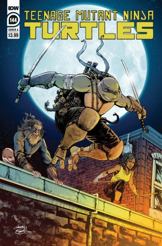 TEENAGE MUTANT NINJA TURTLES #144 COVER A SMITH CVR A cover image