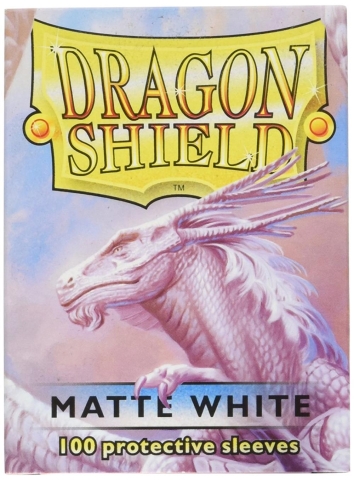 DRAGON SHIELDS 100 MATTE WHITE cover image