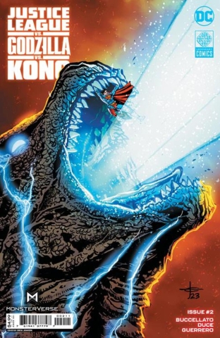 JUSTICE LEAGUE VS GODZILLA VS KONG #2 (OF 7) CVR A DREW JOHNSON cover image